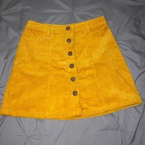 Corduroy Skirt